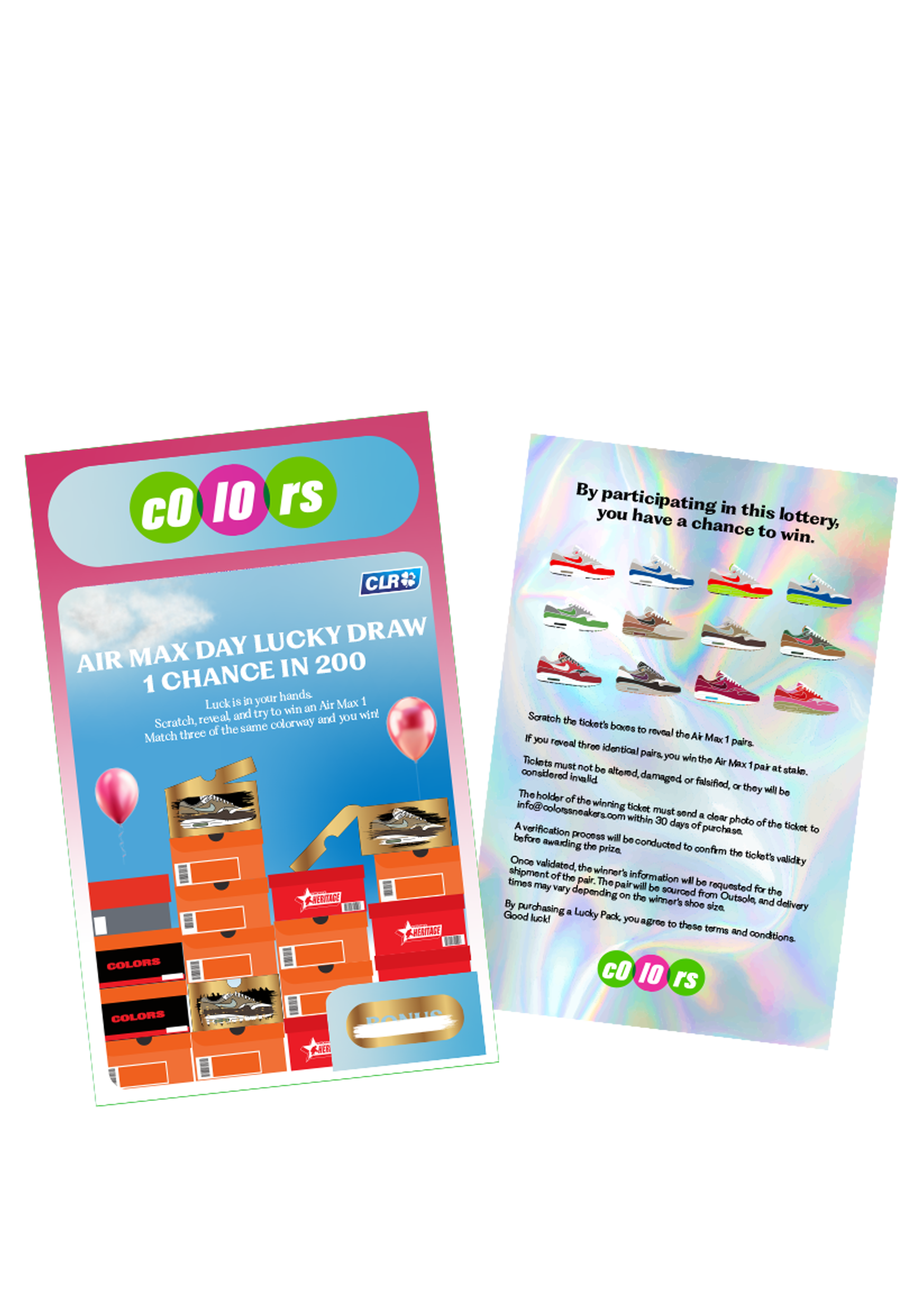AIR MAX 1 Scratch Card